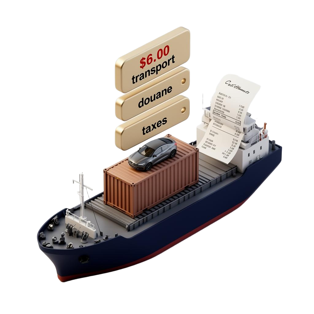 Coûts d'import mal estimés